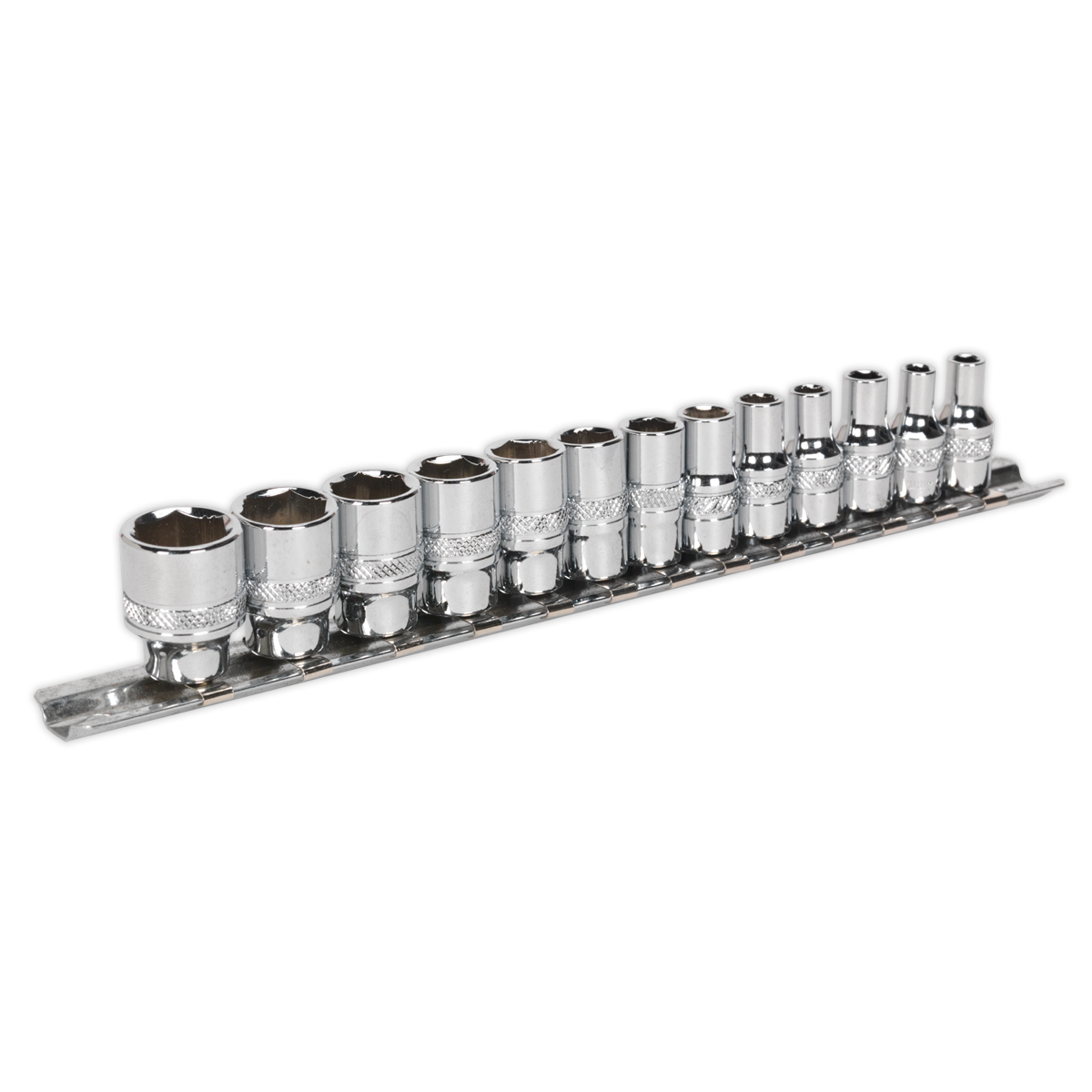 Premier Lock-On™ Socket Set 1/4"Sq Drive 13pc