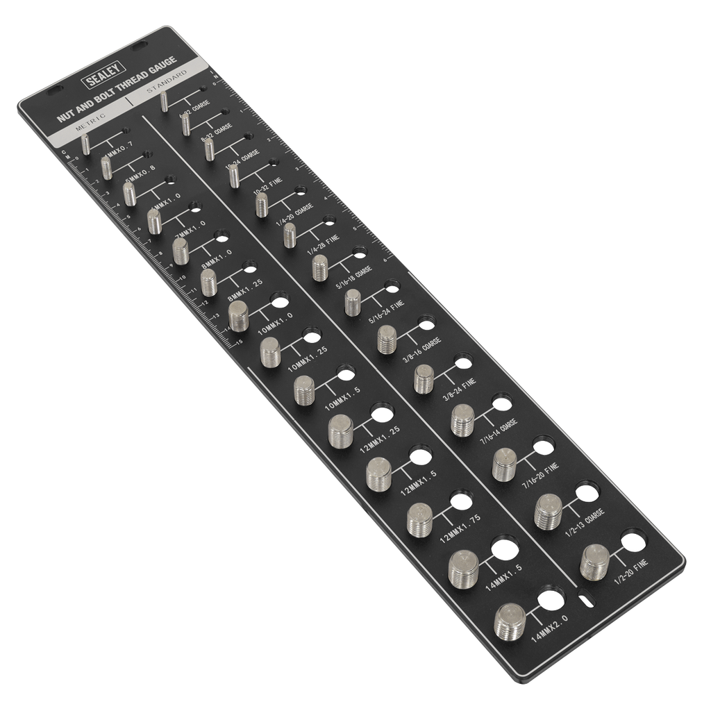 Metric/Imperial Nut & Bolt Thread Checker
