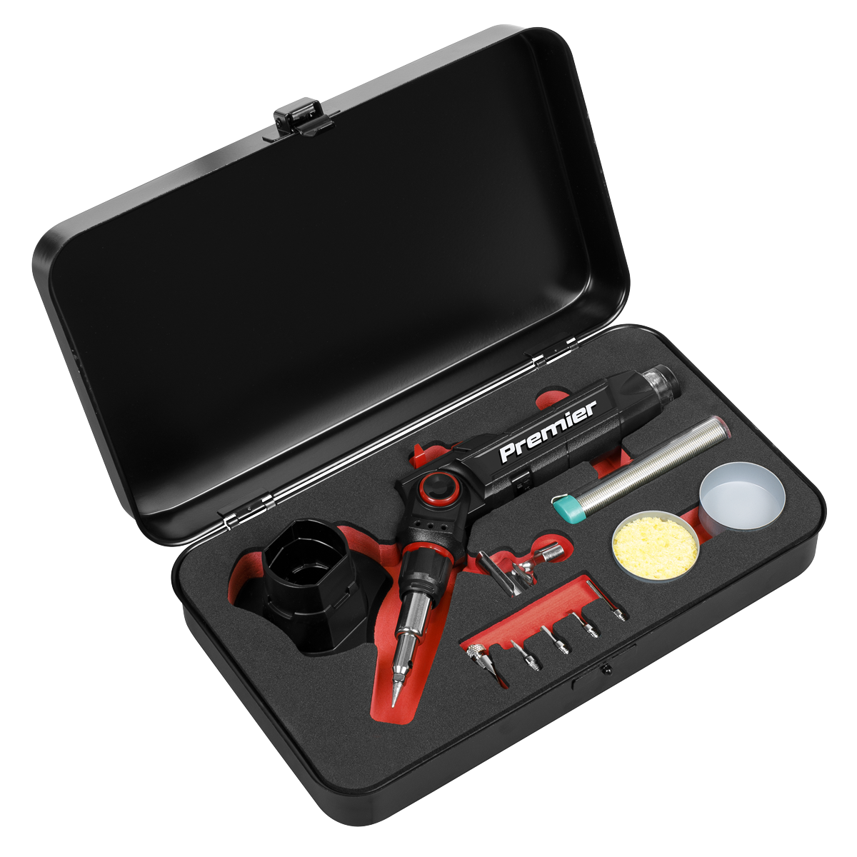 Premier 3-in-1 Butane Indexing Soldering Iron Kit