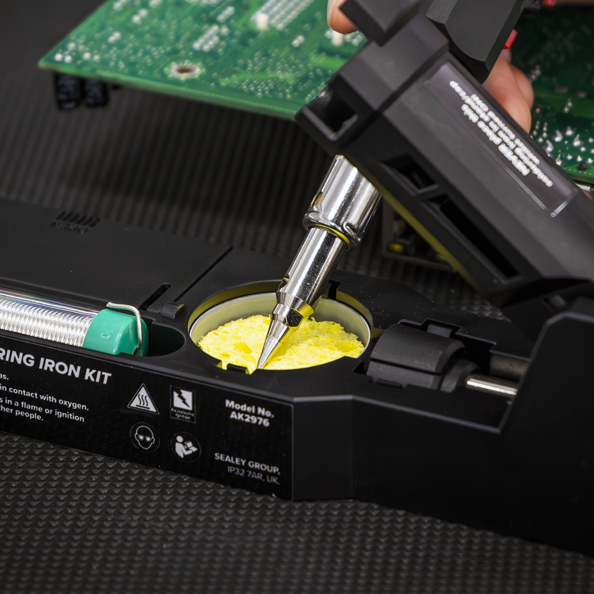 Sealey AK2976 3 in 1 Quick Release Butane Soldering Iron Kit