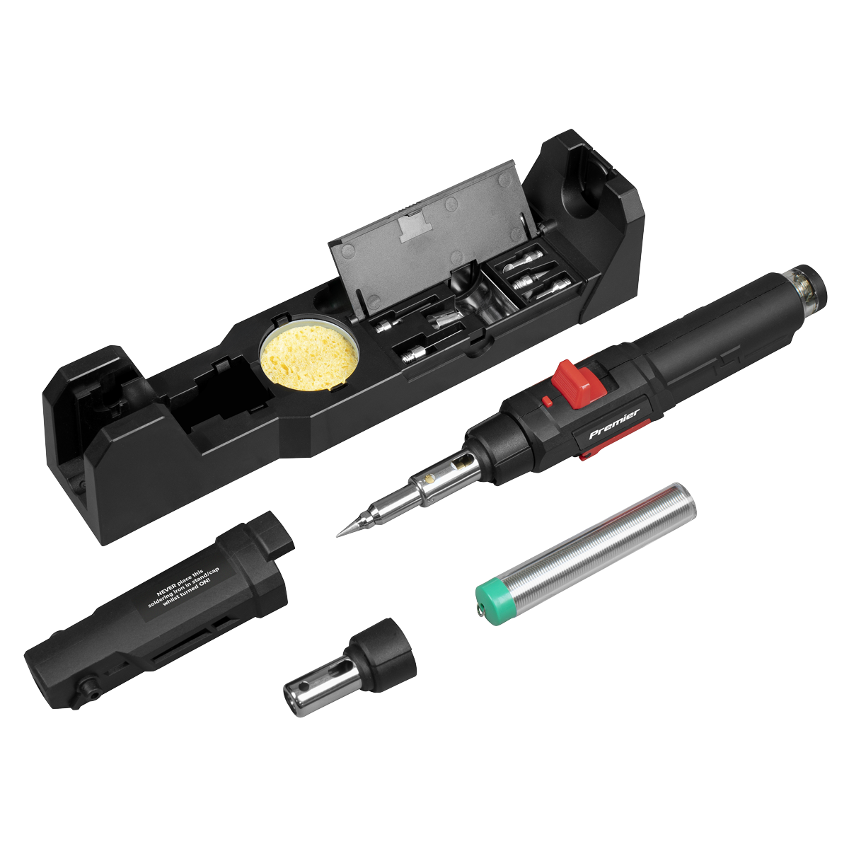 Sealey AK2976 3 in 1 Quick Release Butane Soldering Iron Kit