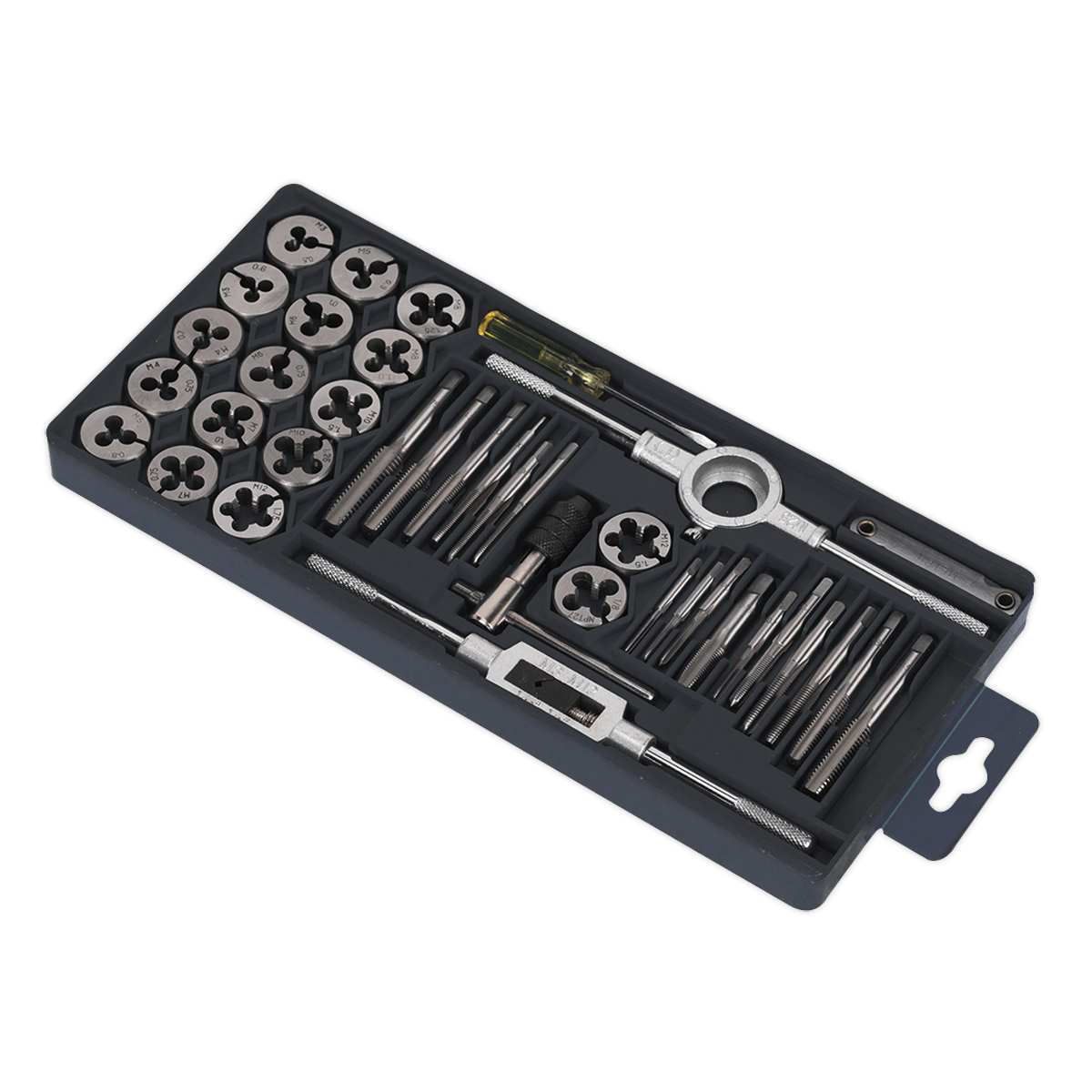 Metric Tap & Die Set Split Dies 40pc