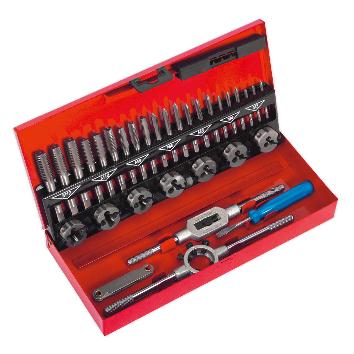 Metric Tap & Die Set Split Dies 32pc