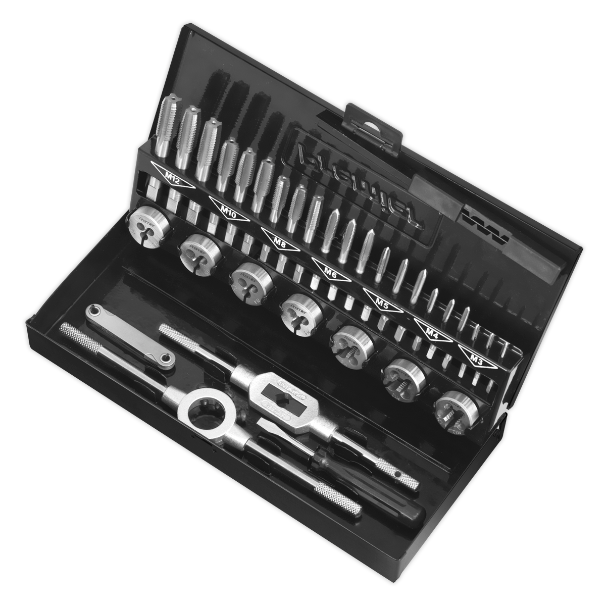 Metric Tap & Die Set Split Dies 32pc - HSS 4341