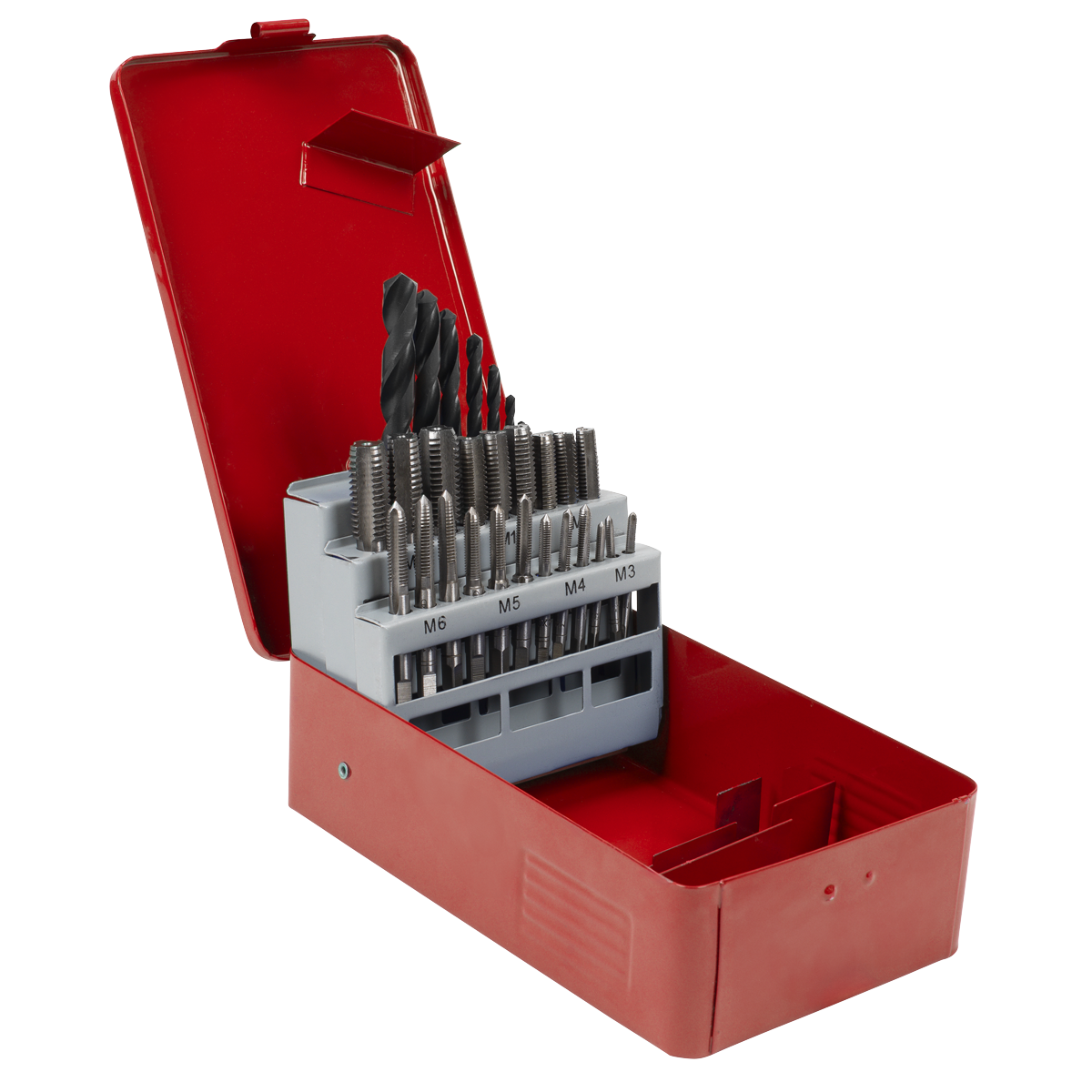 Metric Tap & Drill Bit Set 28pc