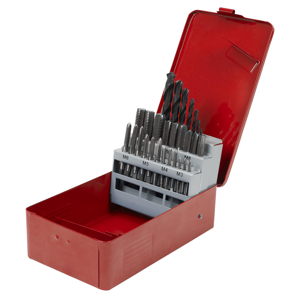 Metric Tap & Drill Bit Set 28pc