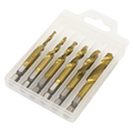 Combination Drill & Tap Bit Set 6pc