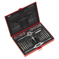 Imperial Tap & Die Set Split Dies BSW 28pc
