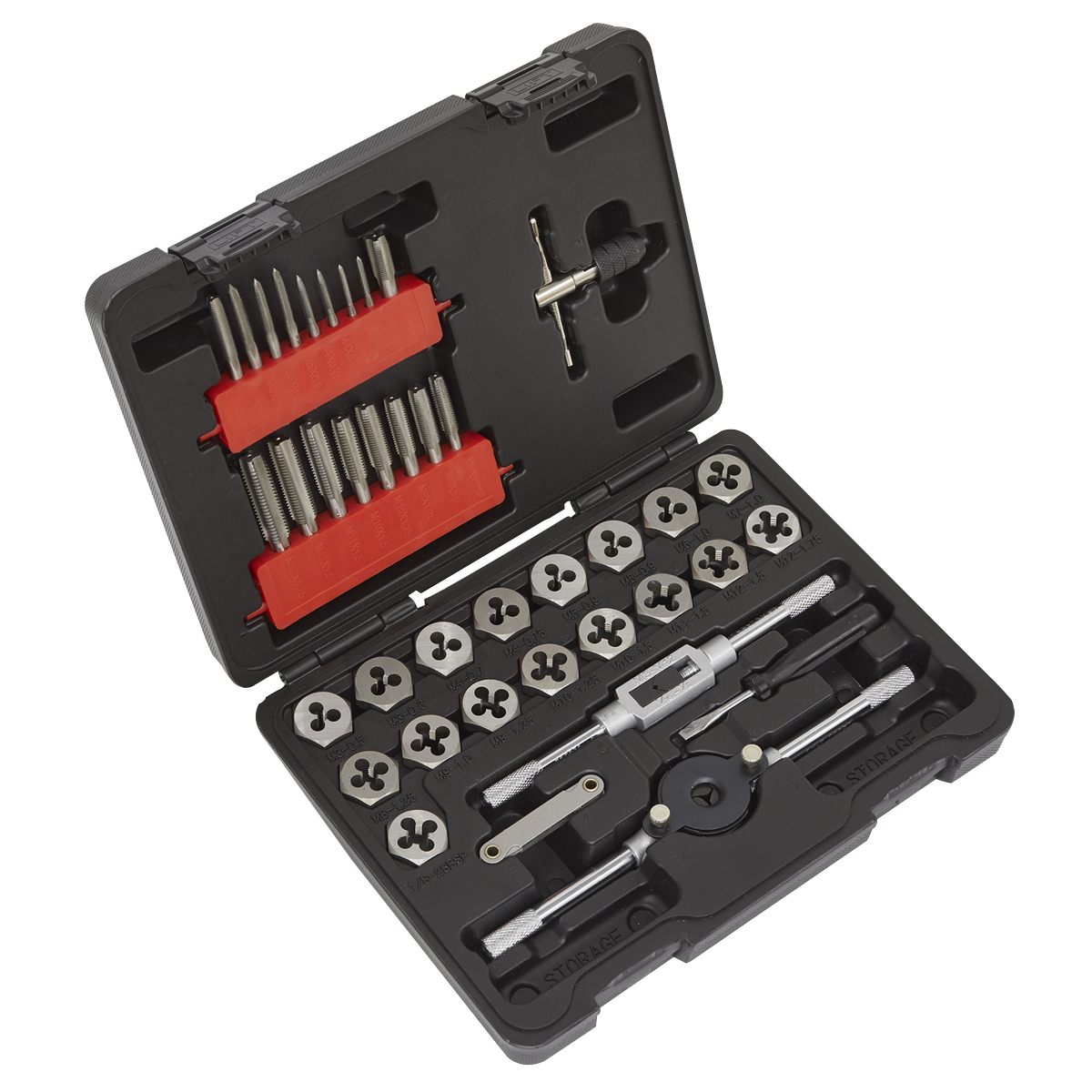 Metric Tap & Hex Die Set 39pc