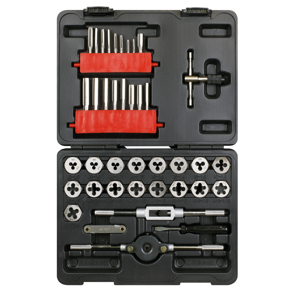 Metric Tap & Hex Die Set 39pc