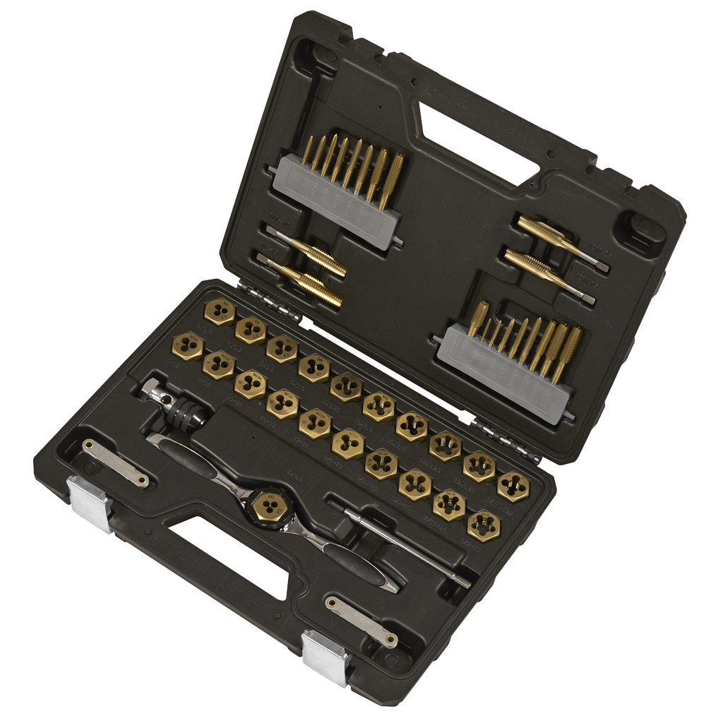 Premier Metric & Imperial Titanium Coated Hexagonal Tap & Di