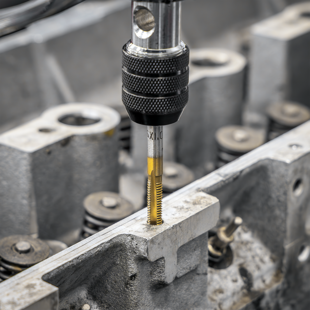 Premier Metric & Imperial Titanium Coated Hexagonal Tap & Di