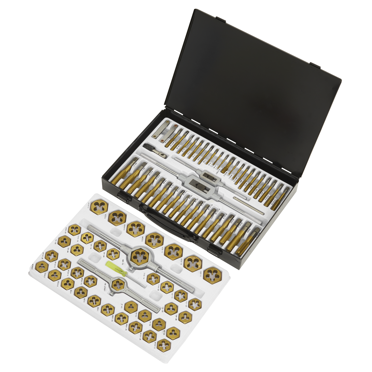 Metric & Imperial Hexagonal Tap & Die Set 86pc