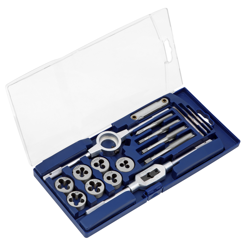 Metric Tap & Die Set 17pc