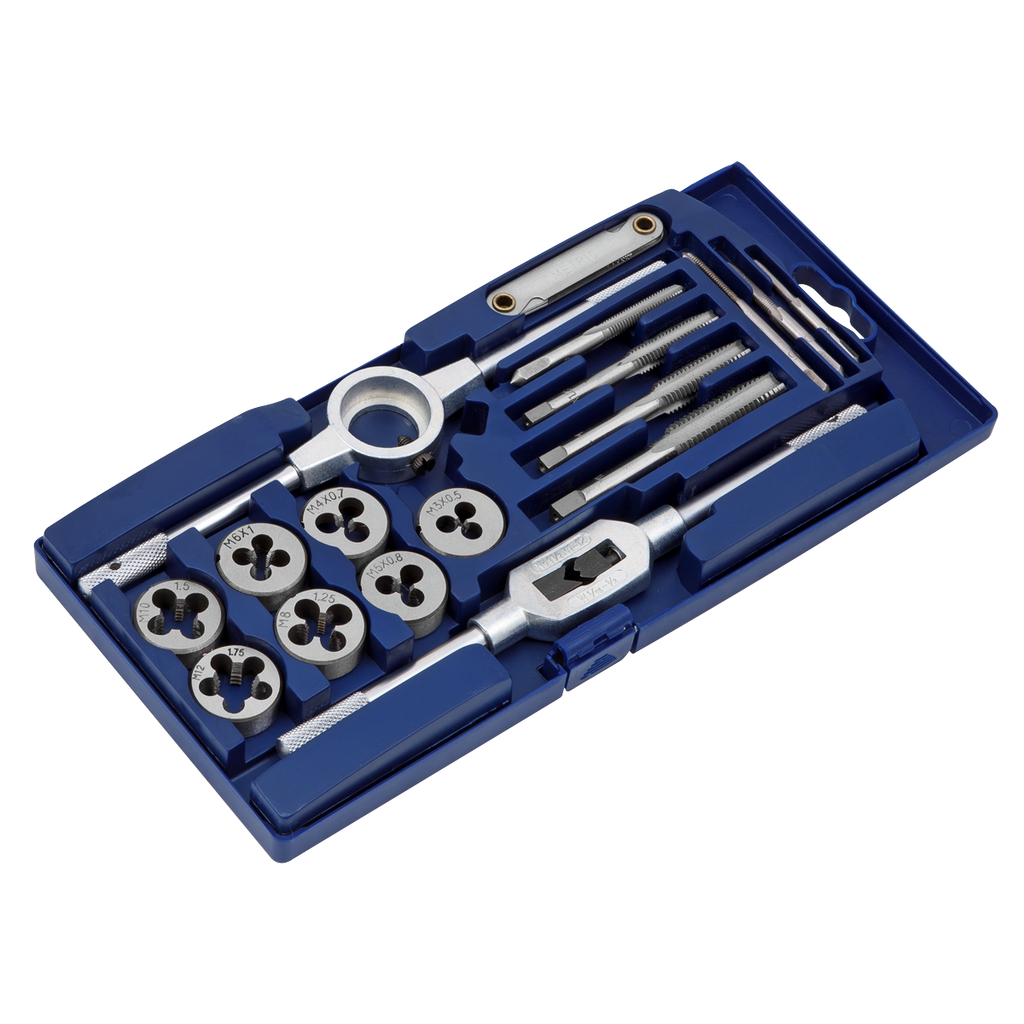 Metric Tap & Die Set 17pc