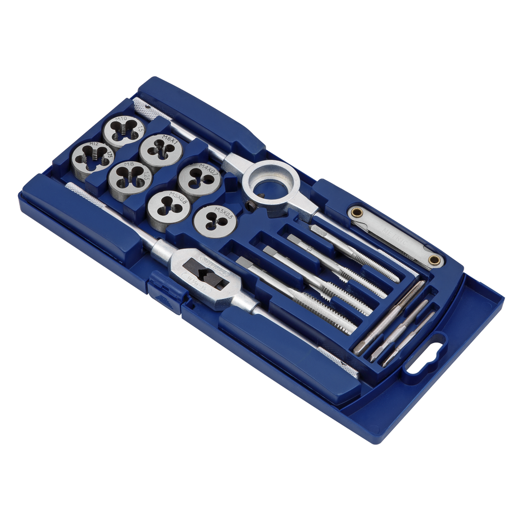 Metric Tap & Die Set 17pc