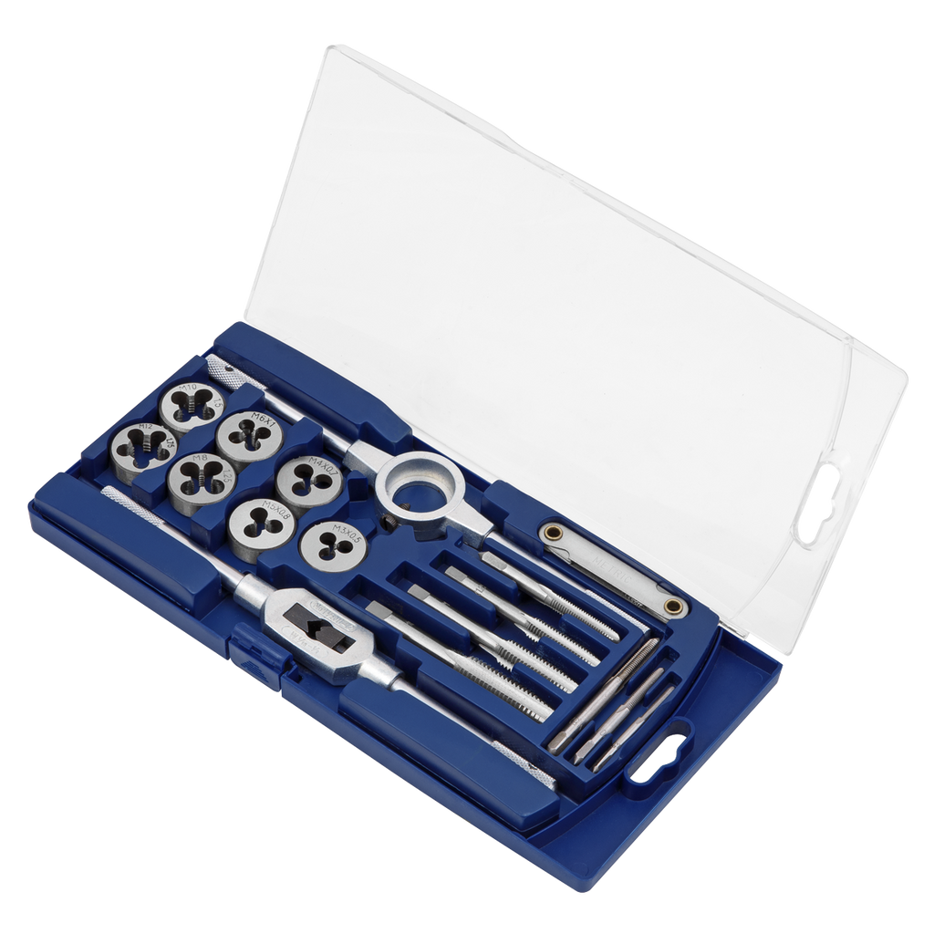 Metric Tap & Die Set 17pc