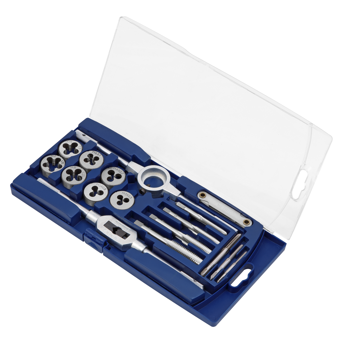 Metric Tap & Die Set 17pc