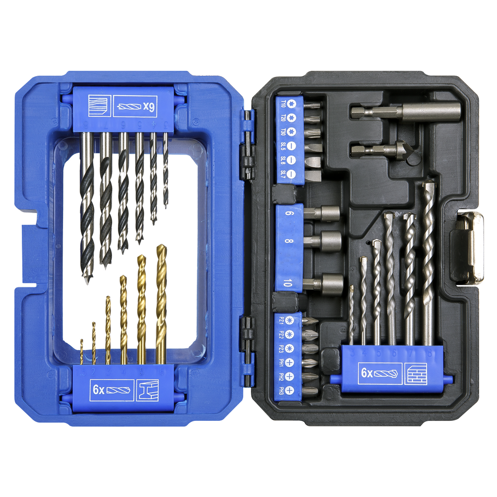 Drill & Bit Accessory Set 35pc