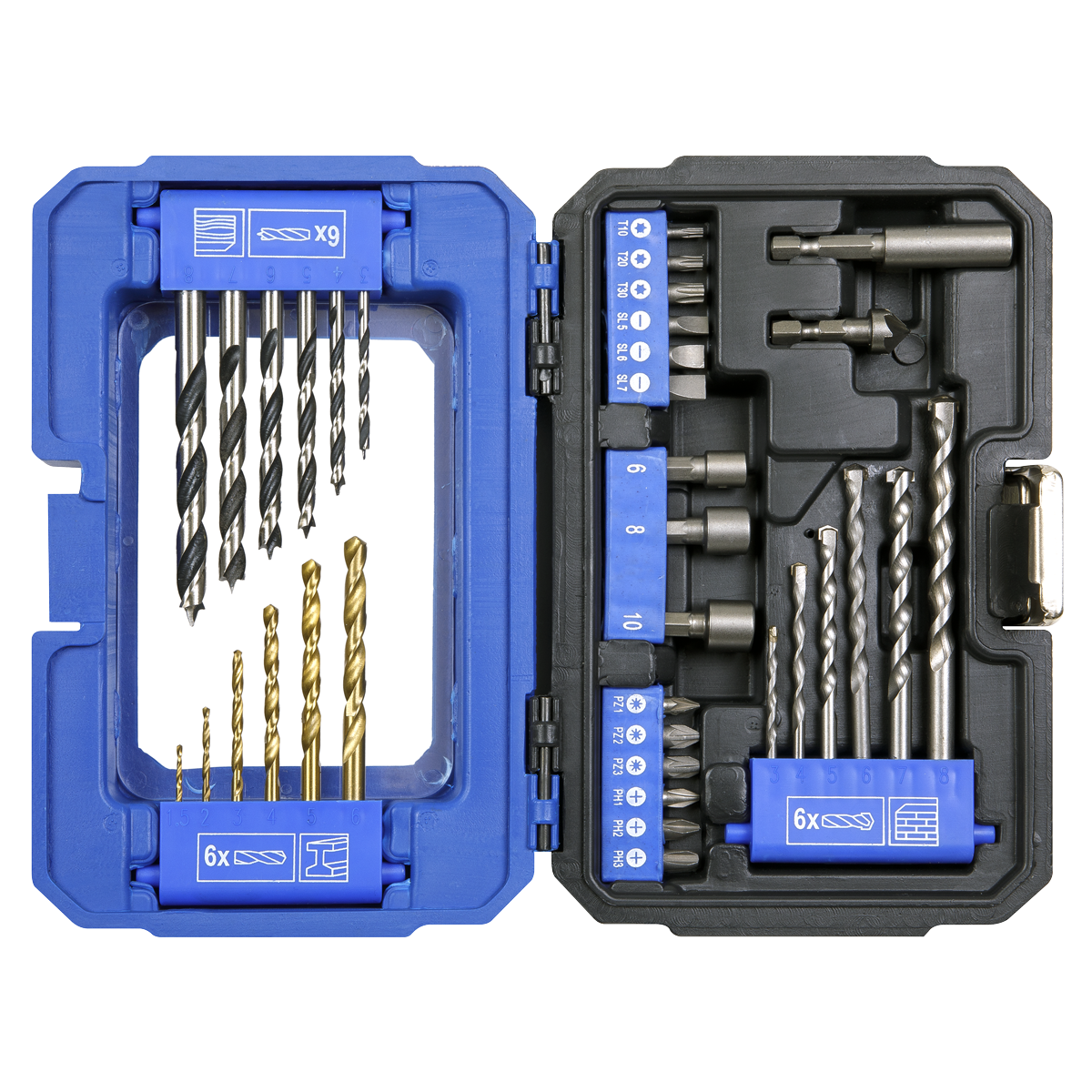 Drill & Bit Accessory Set 35pc