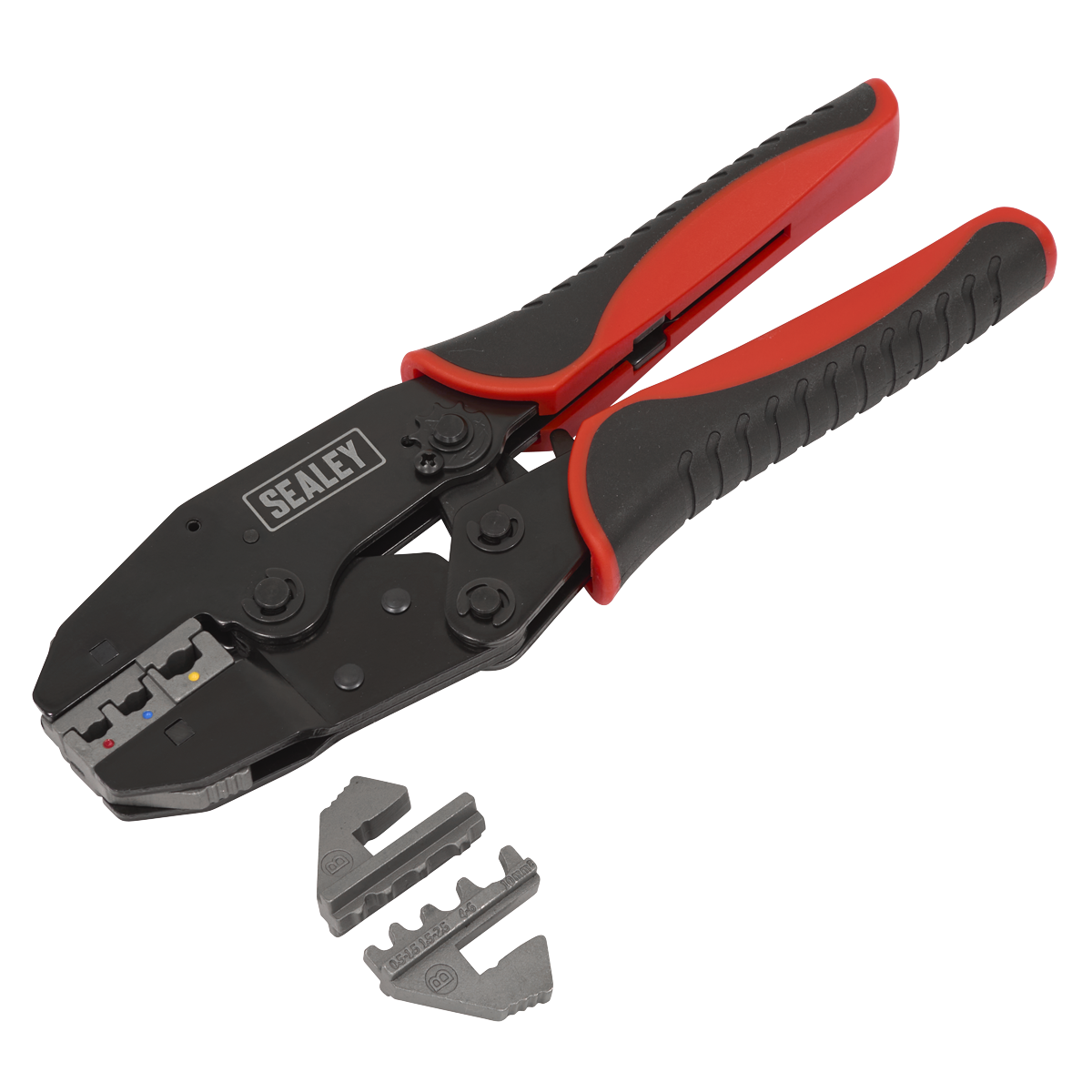 Ratchet Crimping Tool Interchangeable Jaws