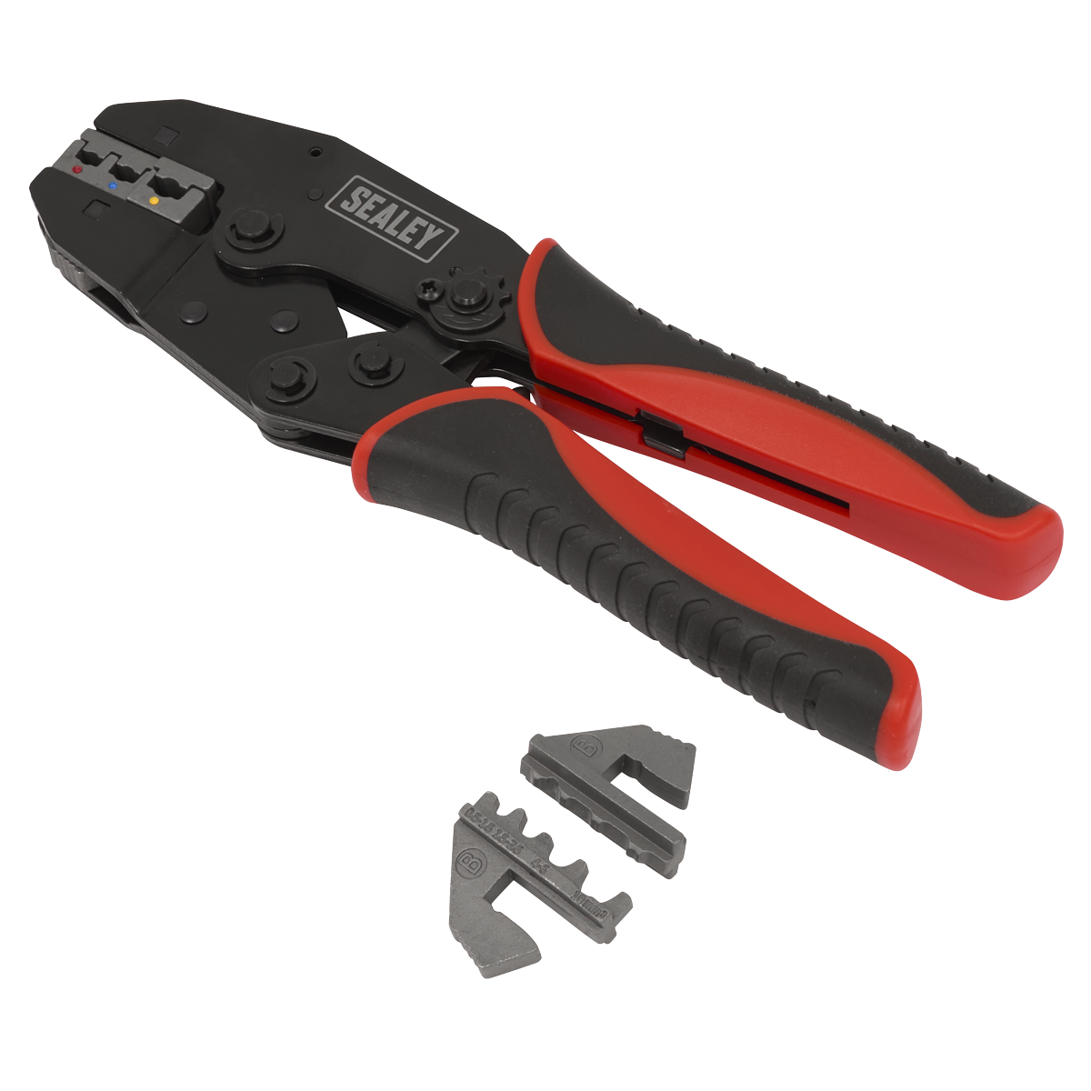 Ratchet Crimping Tool Interchangeable Jaws