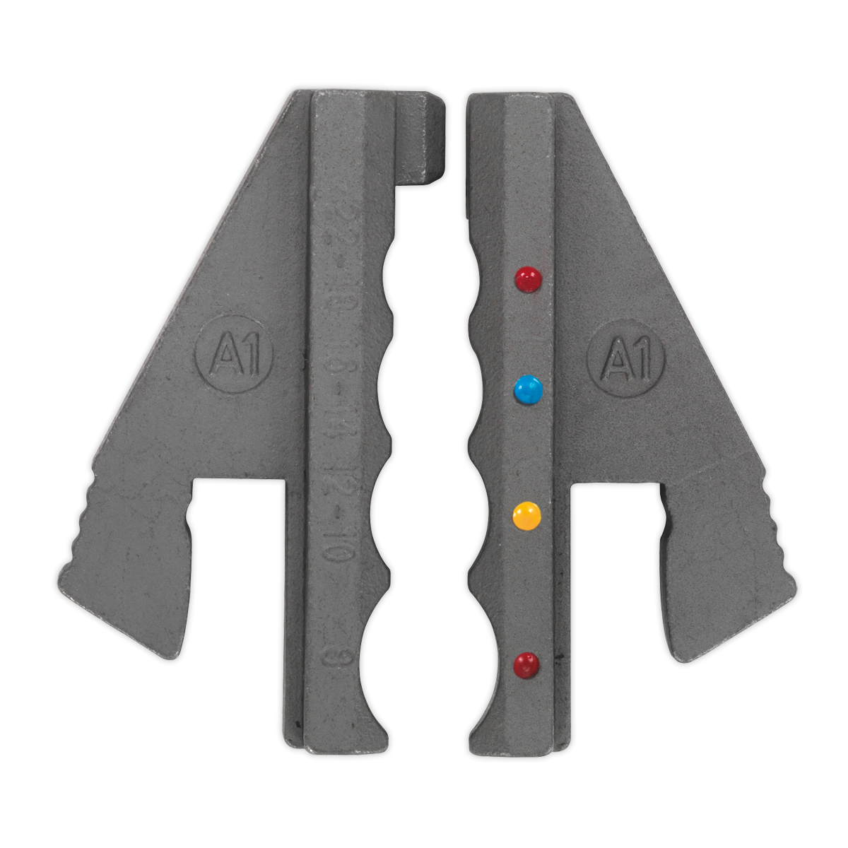 Heat Shrink Butt Connector Crimping Jaws