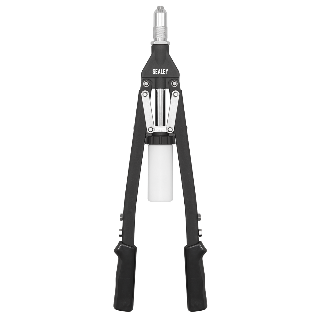Heavy-Duty Long-Arm Riveter with Collection Bowl