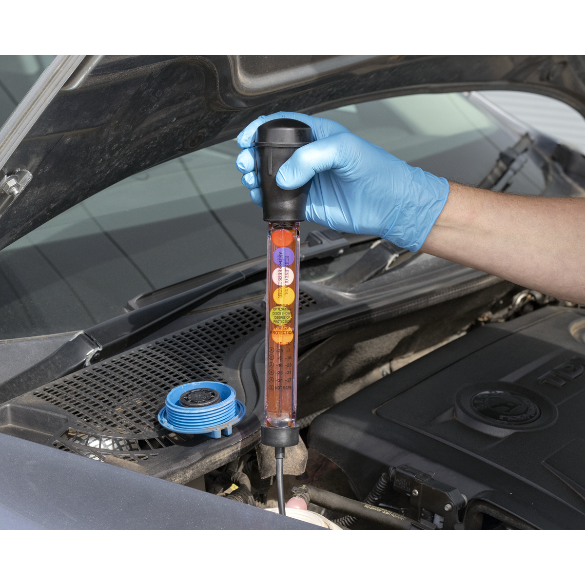 Disc Type Ethylene Glycol Antifreeze Tester