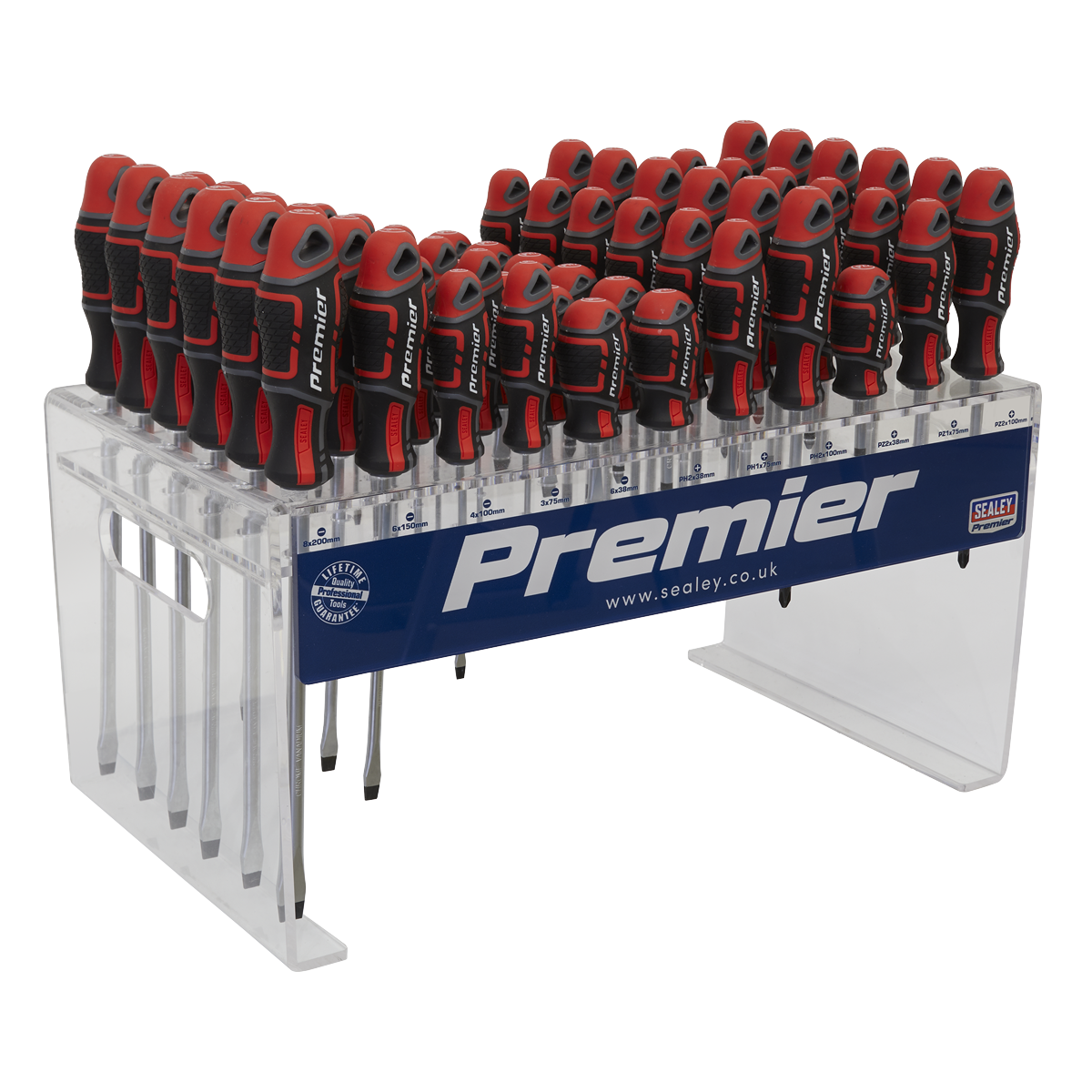 Premier GripMAX® Individual Screwdrivers Countertop Display 66pc