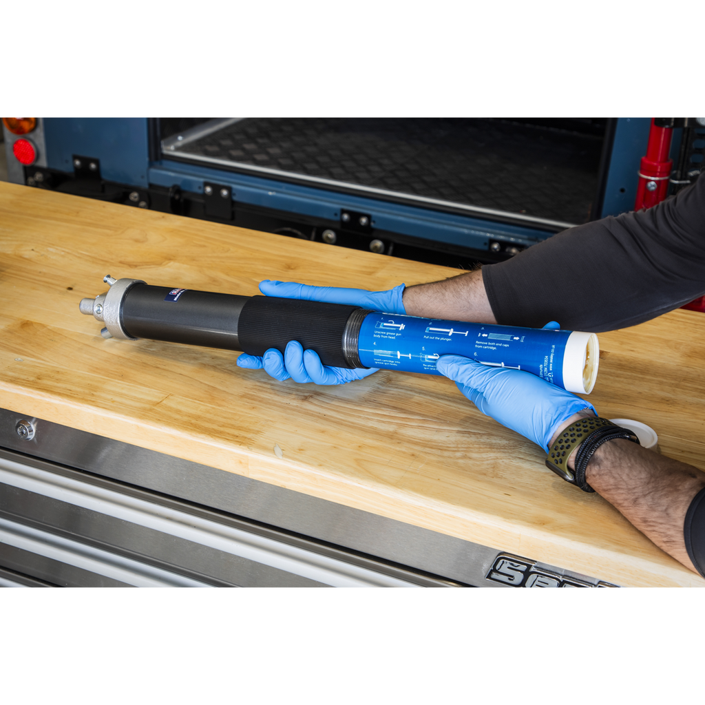 Heavy-Duty 3-Way Fill Dual Piston Grease Gun (AK4402)