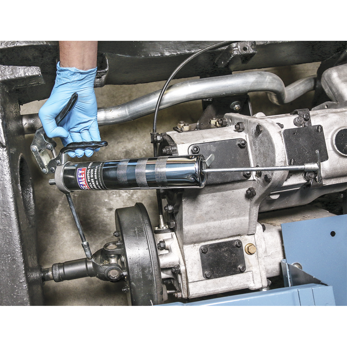 3-Way Fill Pistol Grip Grease Gun (AK446)