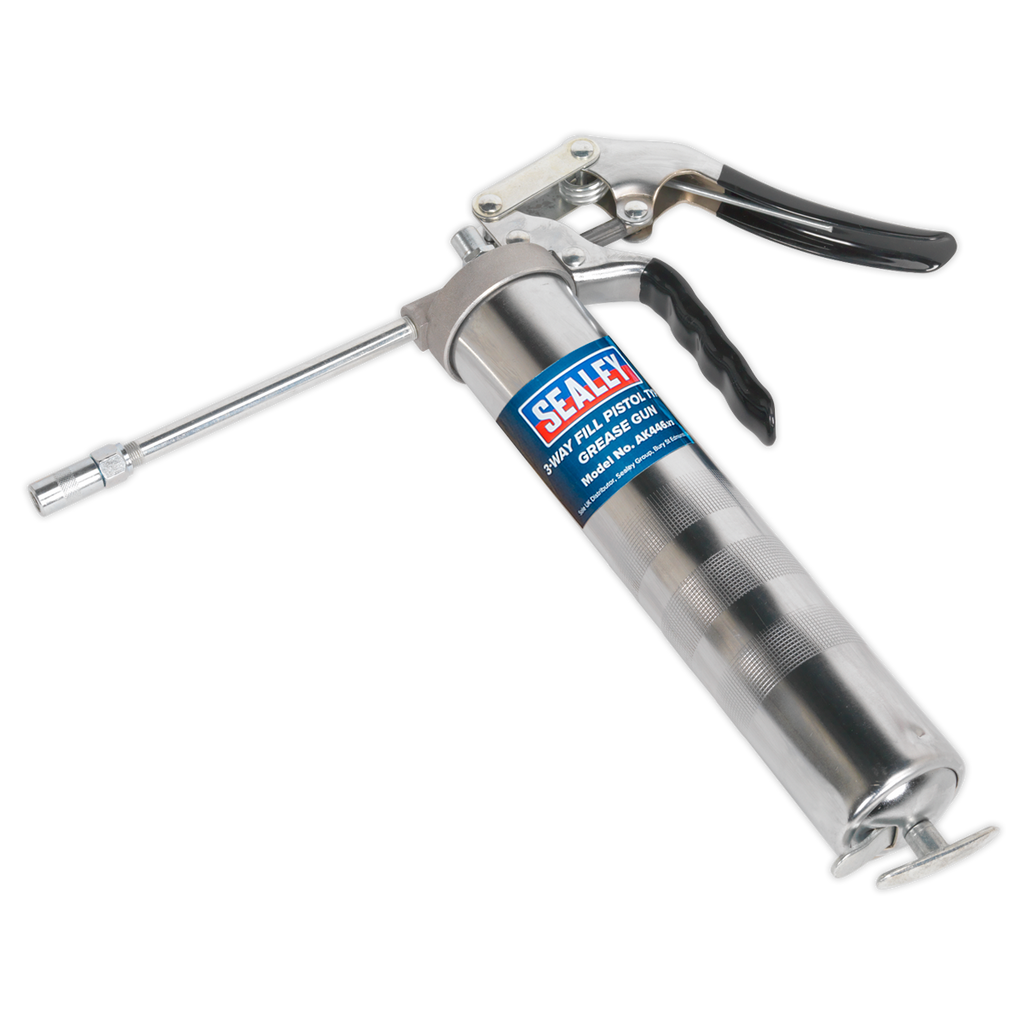 3-Way Fill Pistol Grip Grease Gun (AK446)