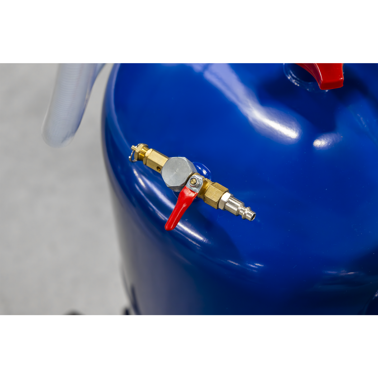 Sealey AK451DX Air Discharge Mobile Waste Oil Drainer, 65L Capacity