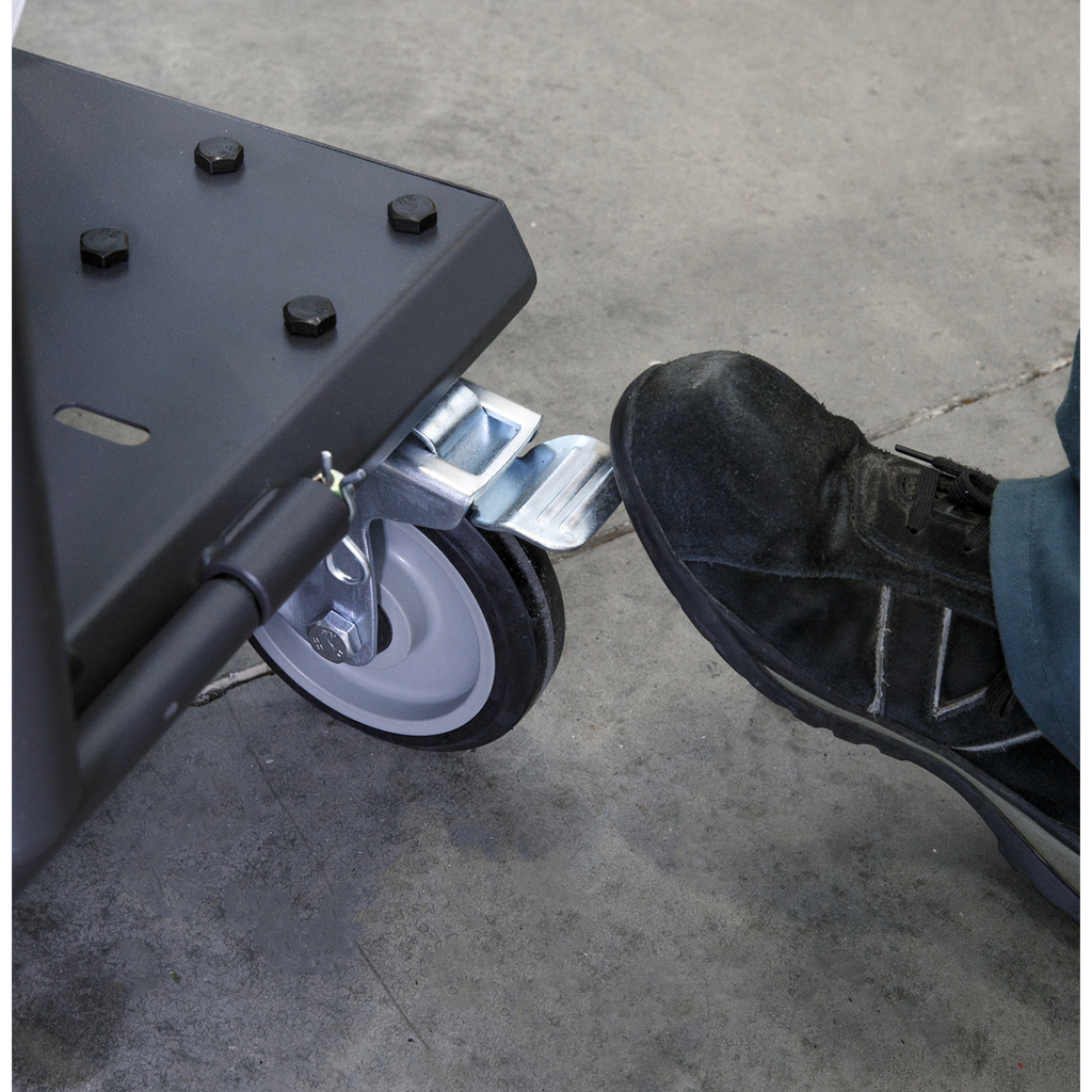 Air Operated Oil Dispensing System with 10m Retractable Hose Reel
