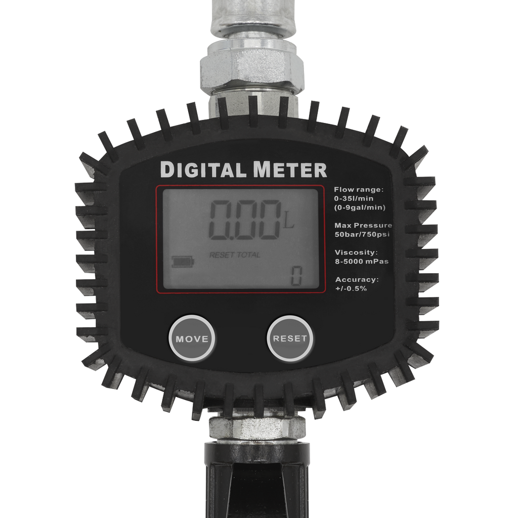 Oil Hose End Gun with Digital Meter