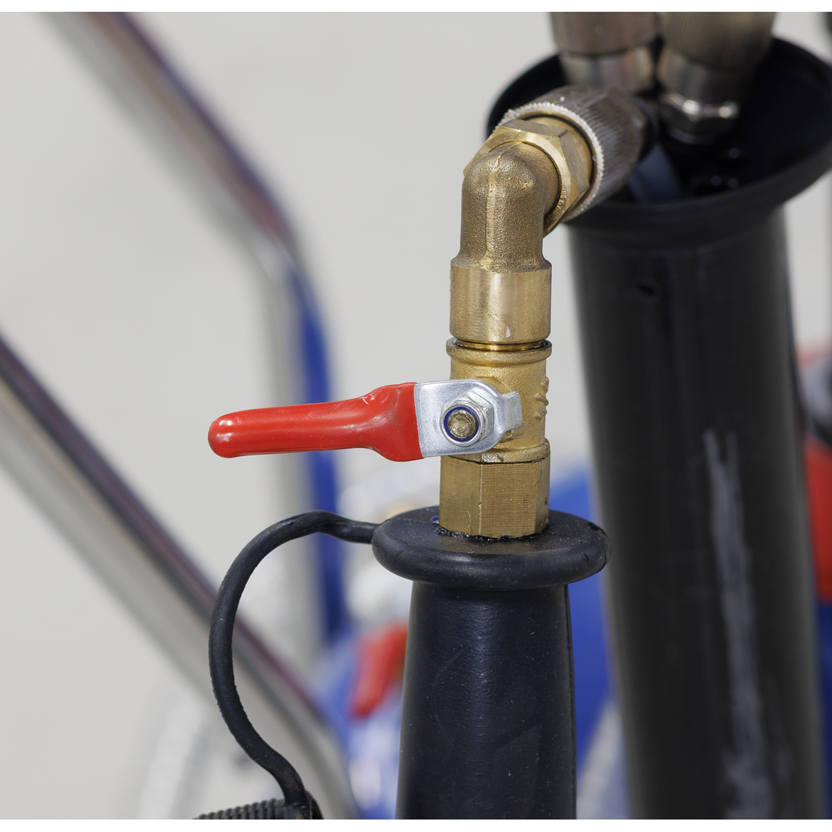 Air Discharge Mobile Oil Drainer with Probes 35L