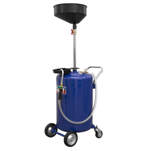 Air Discharge Mobile Oil Drainer 110L