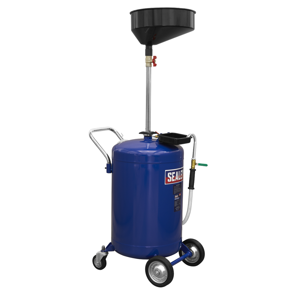 Air Discharge Mobile Oil Drainer 110L