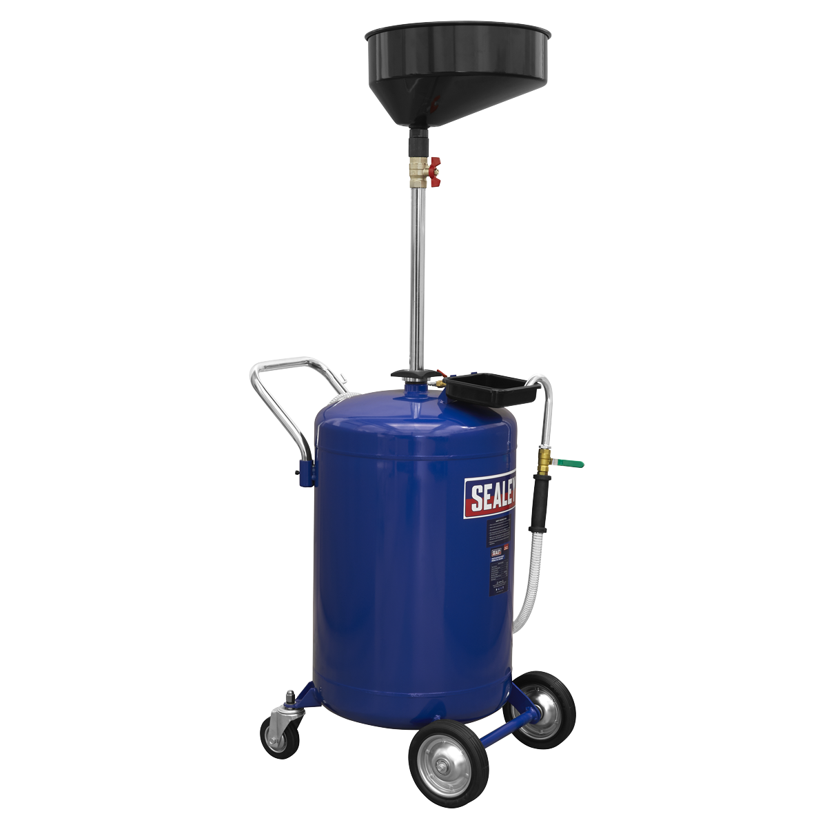 Air Discharge Mobile Oil Drainer 110L