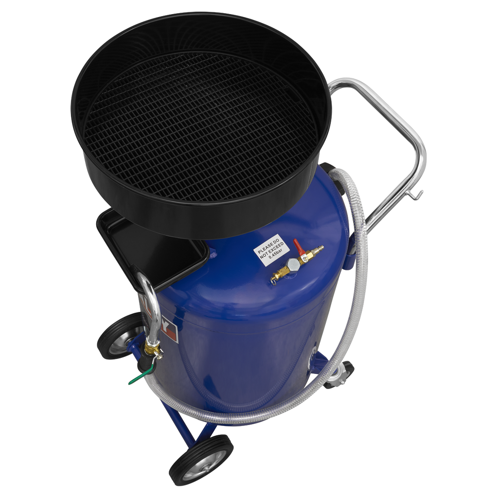 Air Discharge Mobile Oil Drainer 110L
