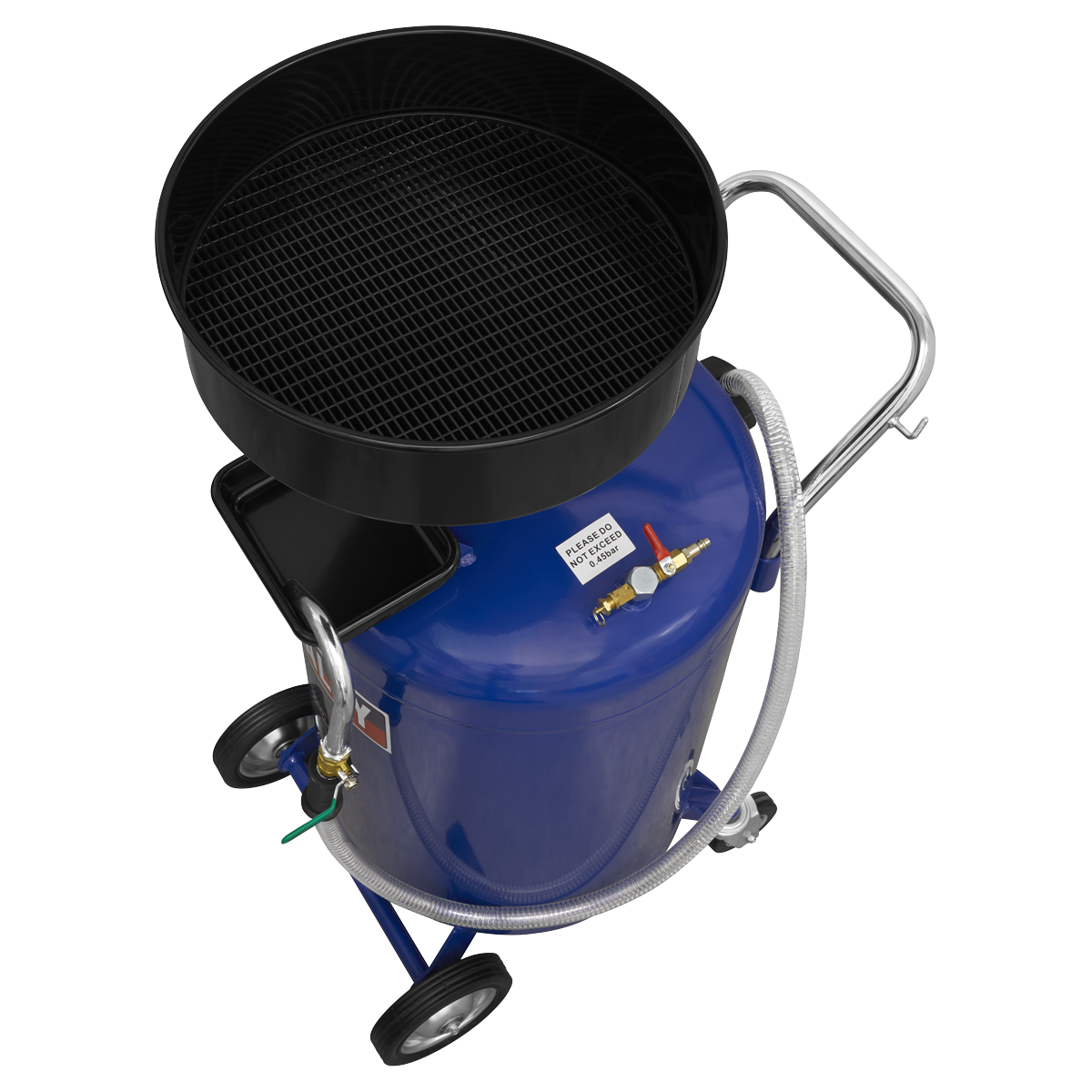 Air Discharge Mobile Oil Drainer 110L