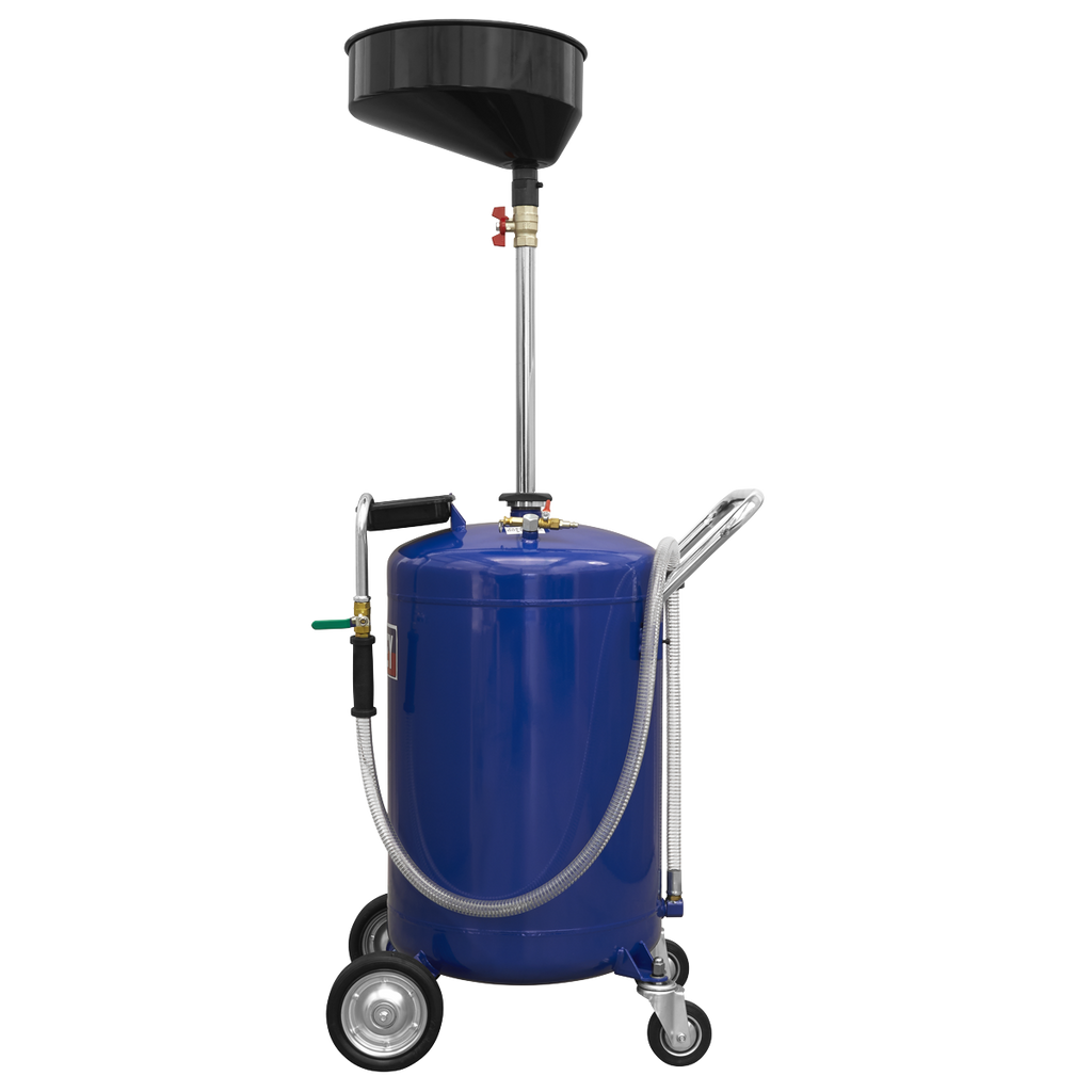 Air Discharge Mobile Oil Drainer 110L