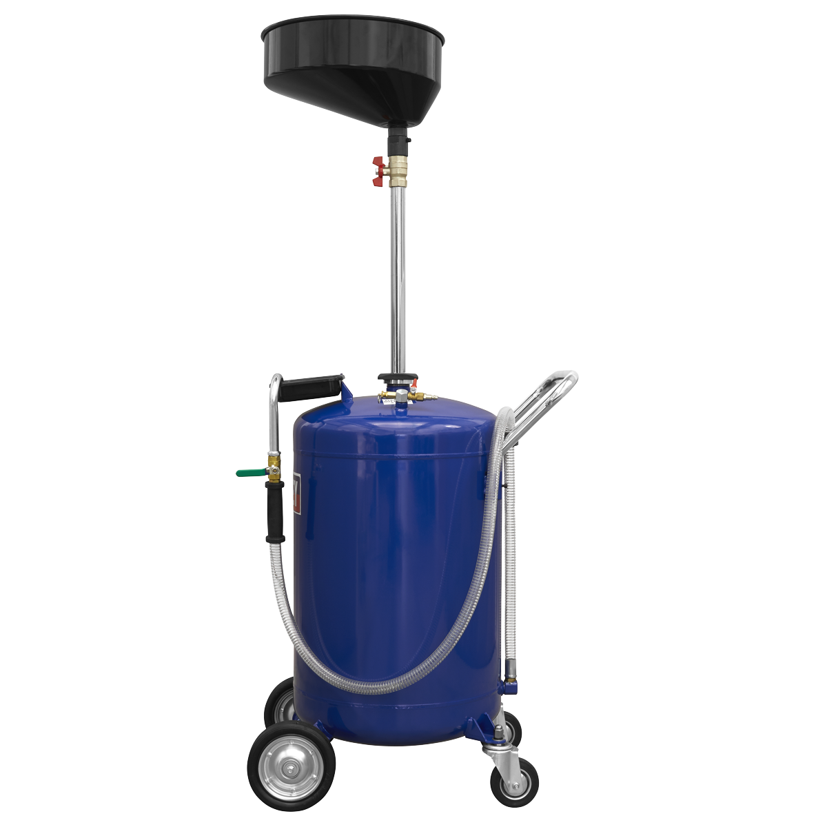 Air Discharge Mobile Oil Drainer 110L