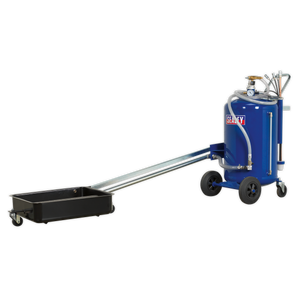 Cantilever Air Discharge Mobile Oil Drainer with Probes 80L