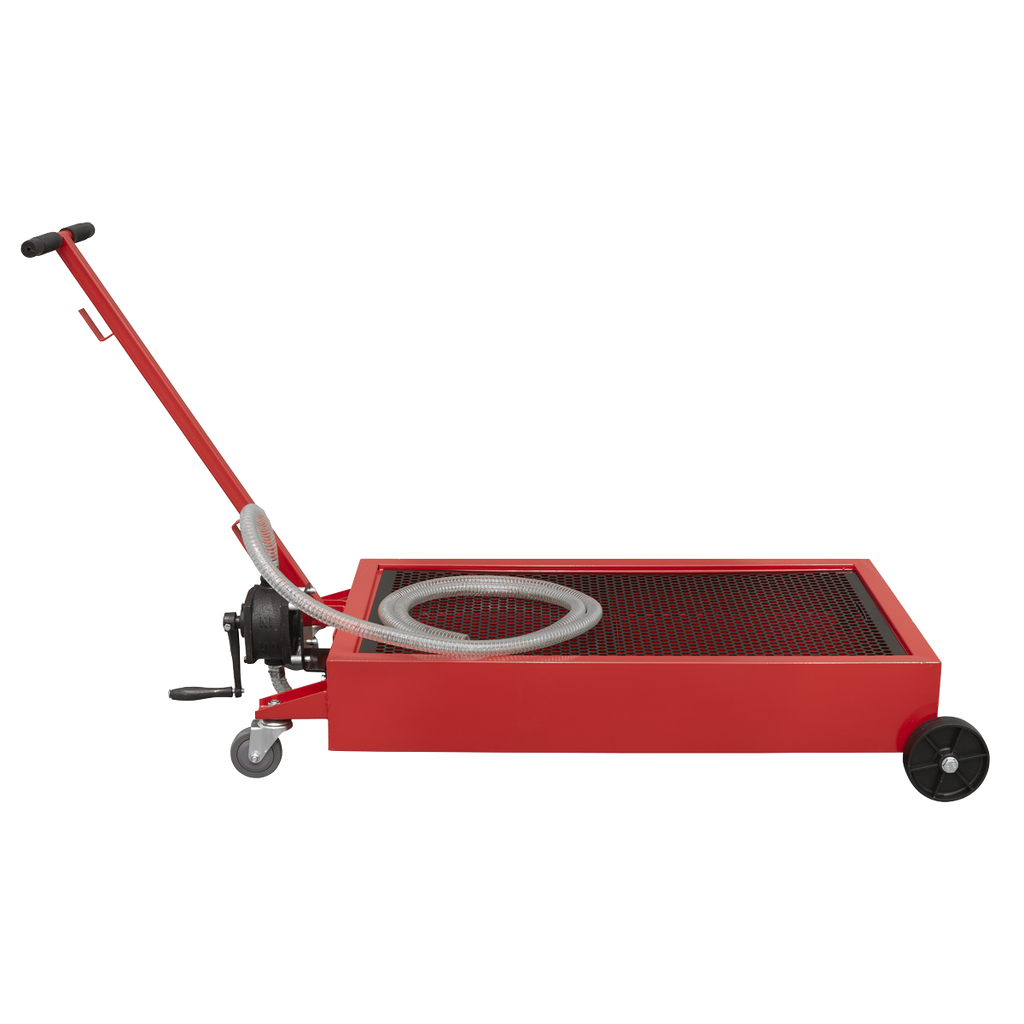 Low Level Oil Drainer with Pump 64L