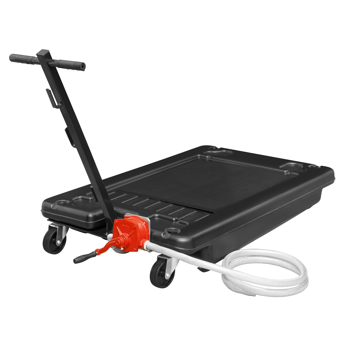 Low Level Oil Drainer with Pump 64L