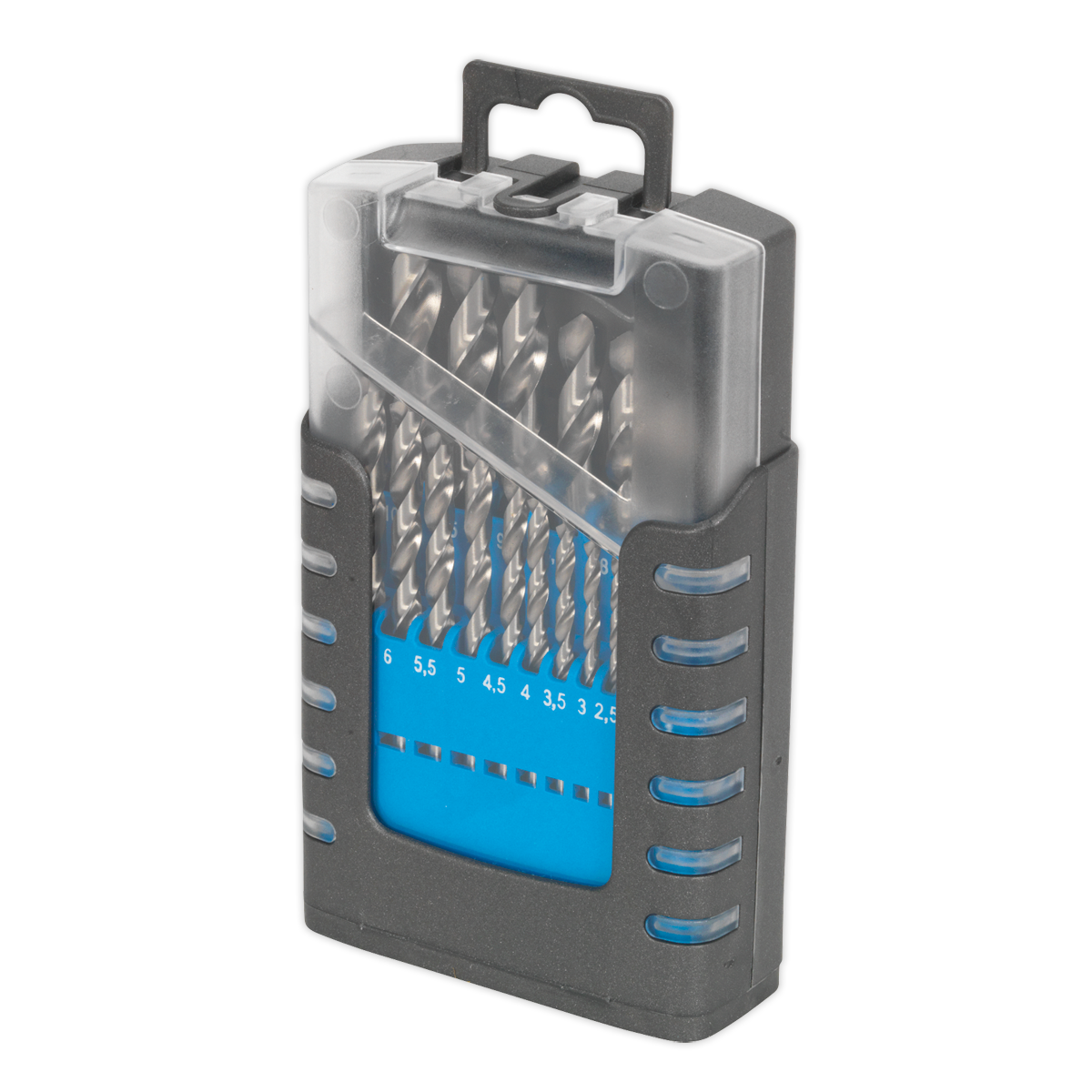 HSS Fully Ground Drill Bit Set 19pc