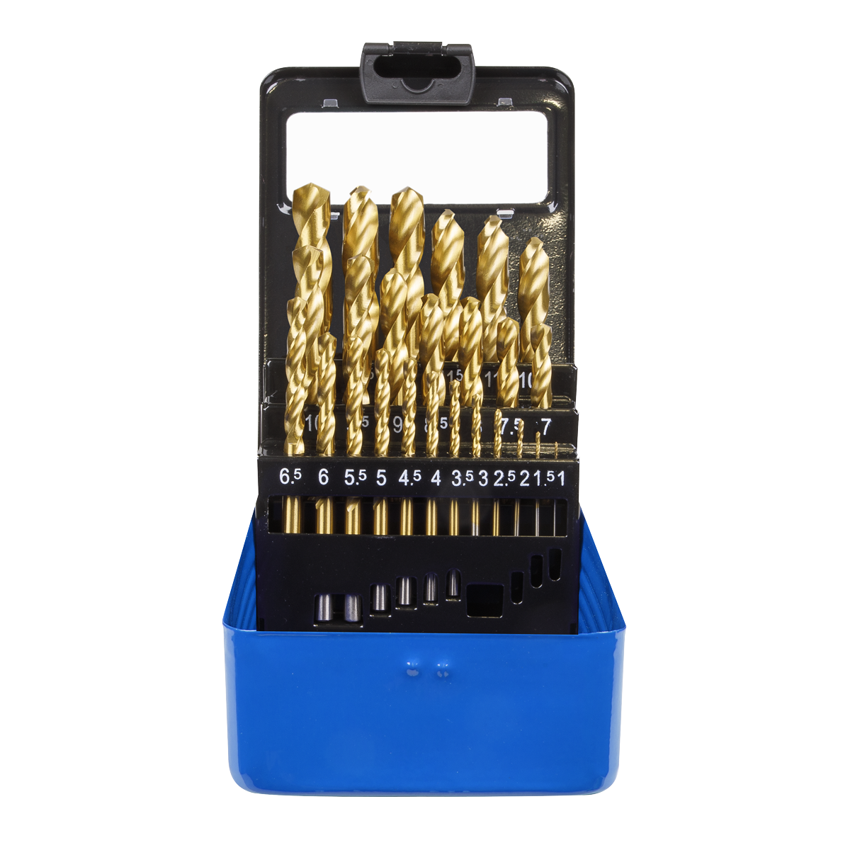 HSS Fully Ground Drill Bit Set 25pc - DIN 338