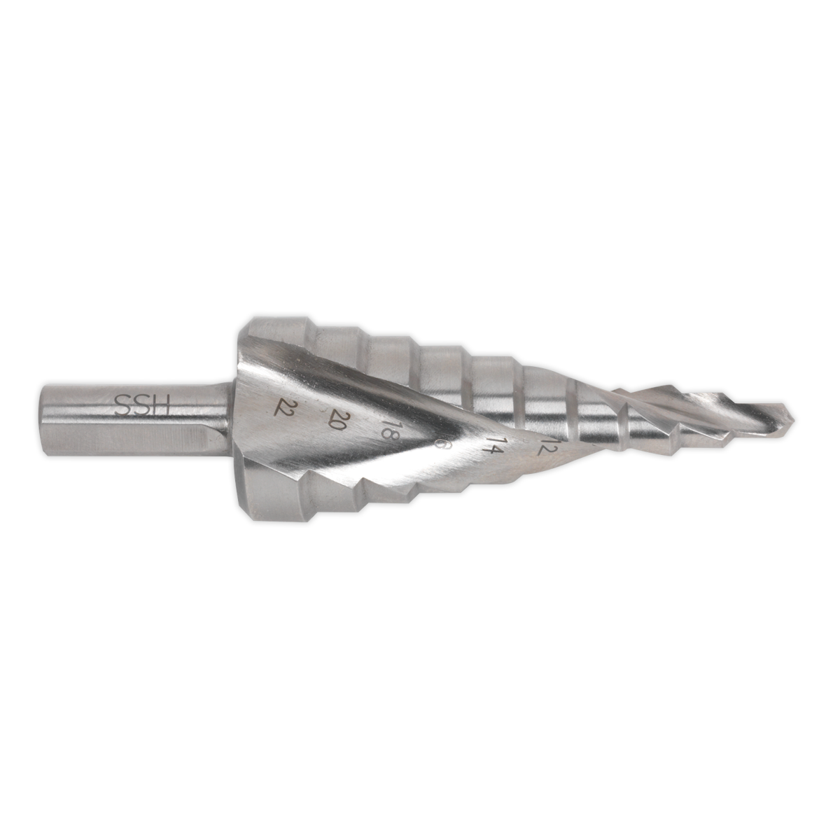 Double Spiral HSS 4341 Step Drill Bit 4-22mm